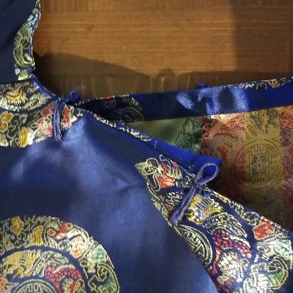 2pc Traditional Vietnamese Outfit Toddler Sz 2 - Picture 3 of 6